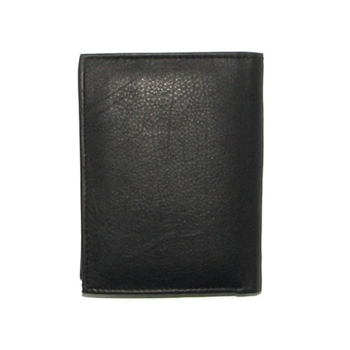 Мужское портмоне DNK Leather черное (N4-CCF BLACK): Пол Мужской
