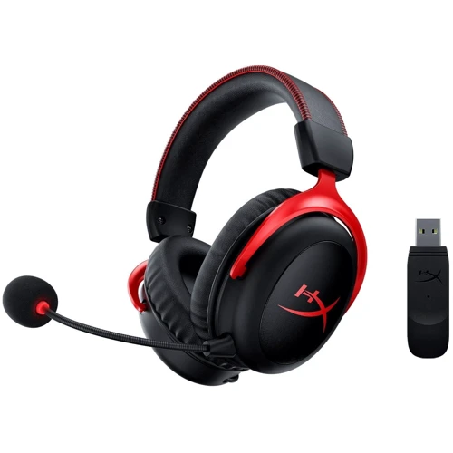 Навушники HyperX Cloud II Wireless Black / Red (HHSC2X-BA-RD/G / 4P5K4AA): Опір навушників (Ом) 60