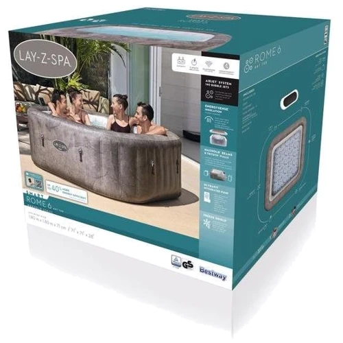 Баcсейн-джакузи Bestway 180x180x71 см (6001K) фото 4