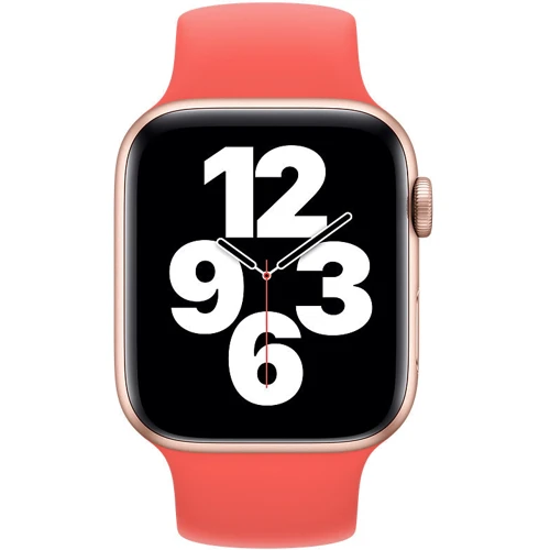 Аксесуар для Watch Apple Solo Loop Pink Citrus Size 11 (MYW32) for Apple Watch 42 / 44mm: Сумісність Apple Watch 45mm, Apple Watch 42mm, Apple Watch 44mm