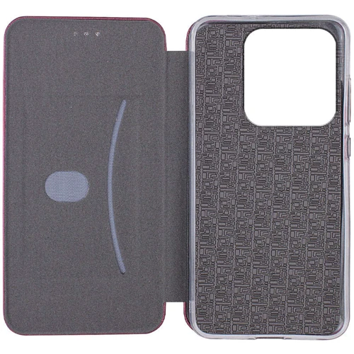 Аксессуар для смартфона Fashion Classy Burgundy for Xiaomi Redmi 10C: Материал искусcтвенная кожа