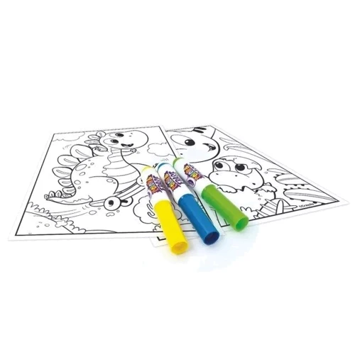 Раскраска многократная Crayola Mini Kids Динозавры (81-1499-2): Возраст от 3-х лет