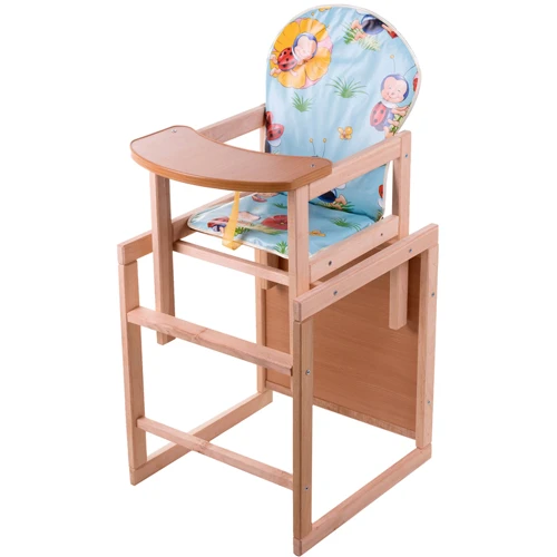 Стульчик- трансформер Наталка Зайчик-01 эконом голубой (божьи коровки) (623059): Тип трансформер