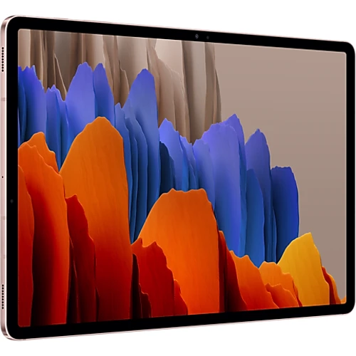 Планшет Samsung Galaxy Tab S7 Plus 8/256GB 5G Mystic Copper (SM-T976BZNE): Процесор Qualcomm Snapdragon 865 + (8 ядер 2.8 ГГц) + Adreno 650
