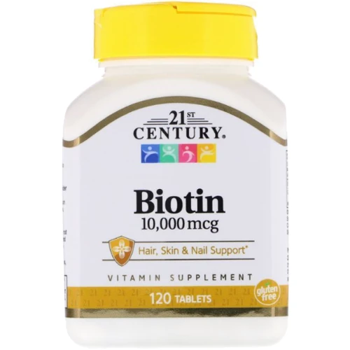 21st Century Biotin Биотин 10000 мкг 120 таблеток