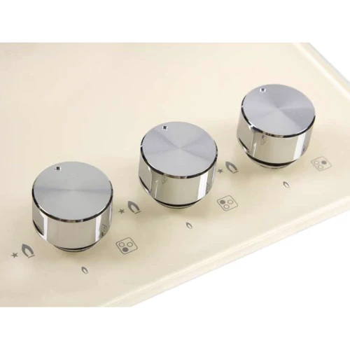 Варочная поверхность газовая Ventolux HG430-G1G CEST (IVORY): Рабочая поверхность стекло (закаленное)