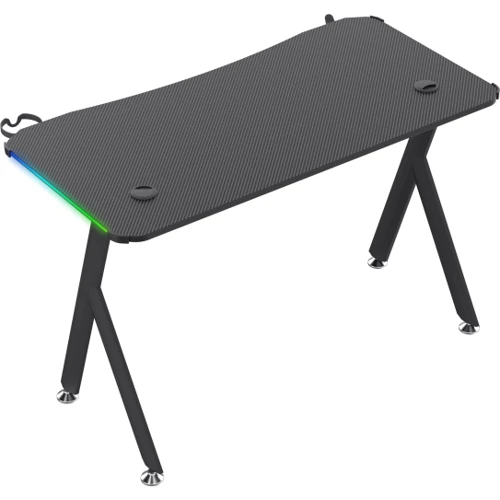 Геймерський стіл GT Racer 120x60x73 см Black (T-1224)