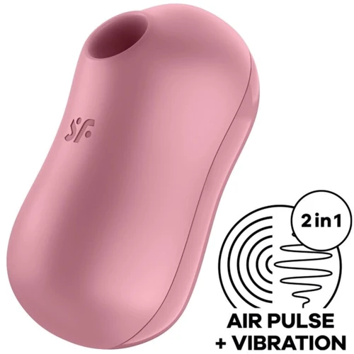 Компактный вибратор Satisfyer Cotton Candy pink