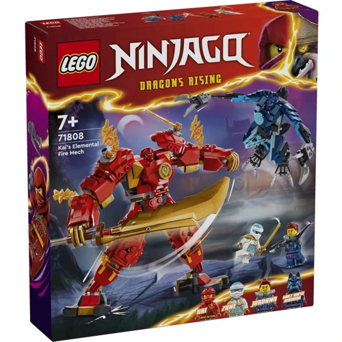 Конструктор LEGO NINJAGO Kai's Elemental Fire Mech Пожарный механизм Кая (71808)