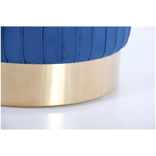 Пуф AMF Monte Blue / Golden Chrom (547481) фото 4