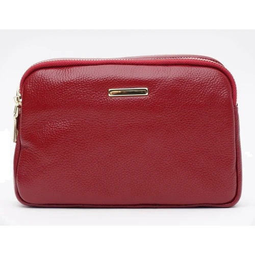 Женская сумка кросс боди Borsa Leather красная (K11906r-red): Страна производитель Тайвань