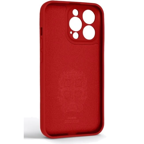 Чехол для iPhone ArmorStandart Icon Ring Red for iPhone 13 Pro (ARM68664): Цвет красный