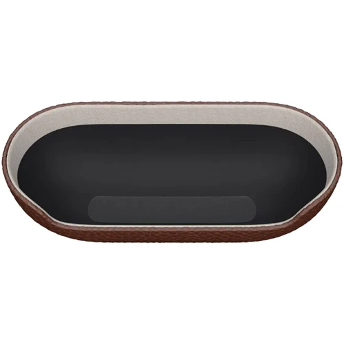 Чохол KeyBudz Artisan Series Leather Natural Brown (AP4_S3_NBN) для Apple AirPods 4 фото 4