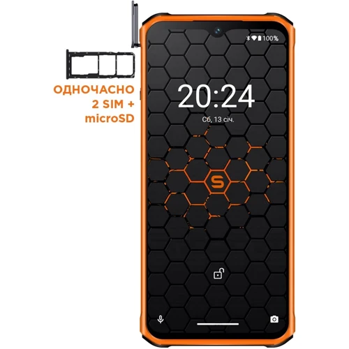 Смартфон Sigma mobile X-treme PQ56 Black/Orange (UA UCRF): Слот для карт памяти microSD (выделенный слот)