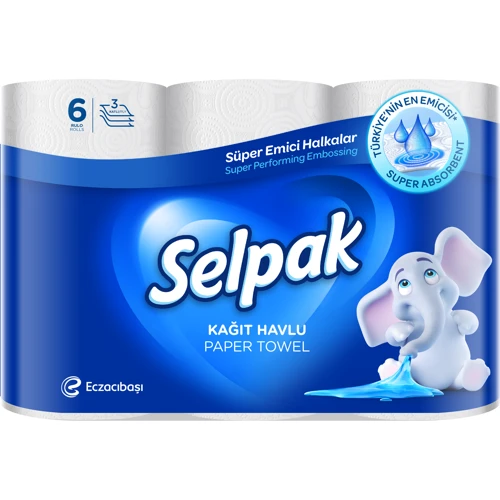 Selpak Бумажные полотенца 6 шт.