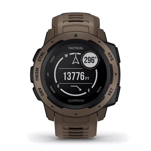 Смарт-часы Garmin Instinct Tactical Edition Coyote Tan (010-02064-71): Материал ремешка силикон