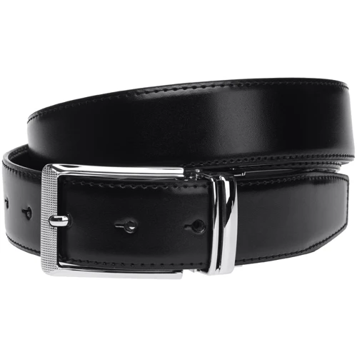 Мужской ремень Borsa Leather черный (v1n061-1)