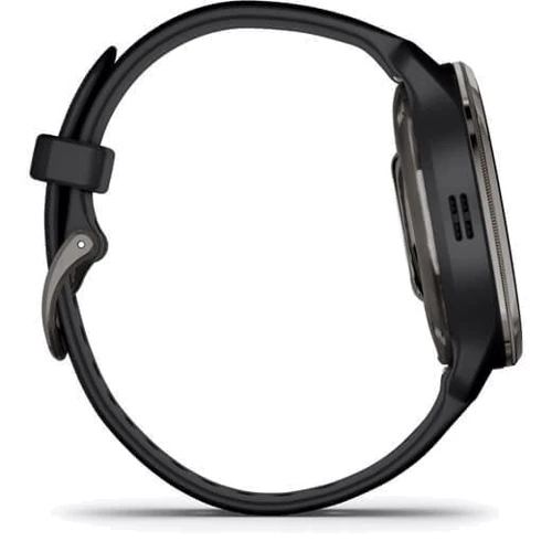 Смарт-часы Garmin Venu 2 Plus Slate Stainless Steel Bezel with Black Case and Silicone Band (010-02496-11): Интерфейсы подключения Bluetooth, ANT+, Wi-Fi
