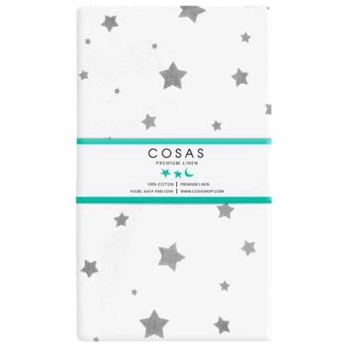 

Простынь Cosas Star grey 120х60 см (4822070885273)