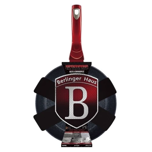 Сковорода Berlinger Haus Burgundy Metallic Line 20 см (BH 1251N): Тип сковороди Традиційна
