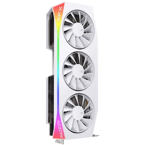 Видеокарта XFX Mercury AMD Radeon RX 9070XT OC White Gaming Edition with RGB (97TRGBBW9): Тип памяти GDDR6