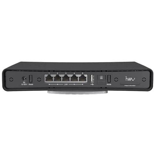 Маршрутизатор Wi-Fi Mikrotik hAP ac3 LTE6 kit (RBD53GR-5HacD2HnD&R11e-LTE6): Тип маршрутизатора Wi-Fi роутер