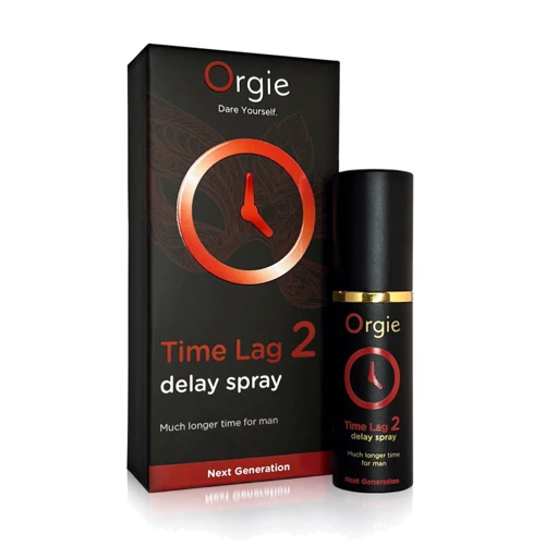 Спрей-пролонгатор Orgie Time Lag 2 Delay Spray, 10 мл, без анестетиков, с экстрактом дамианы