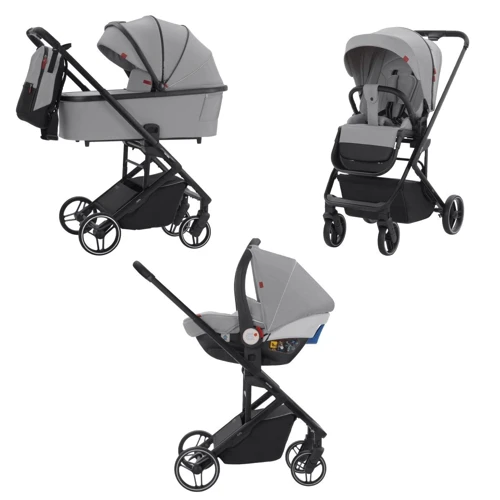 Универсальная коляска 3в1 Carrello Alfa CLR-6508 (Cloud Grey) фото 13