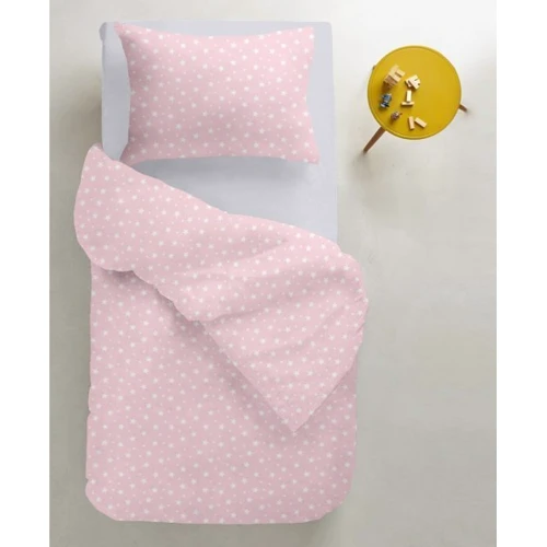 Комплект постельного белья Cosas Starfall Rose Grey детский на резинке 110х140 см (StarfallRose_Grey_140)