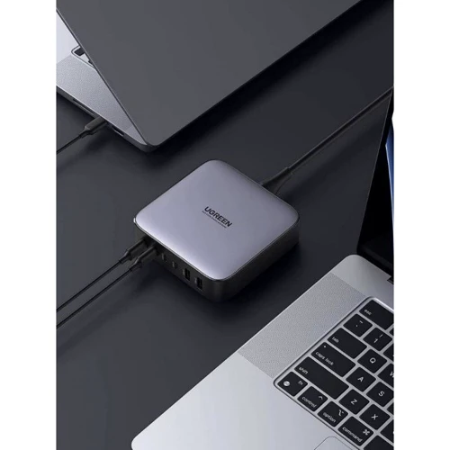 Зарядное устройство Ugreen Wall Charger 4хUSB-C+2xUSB CD271 GaN 200W Gray (40914): Количество USB-портов 6
