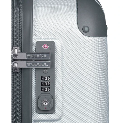 Валіза Gabol Balance XP (L) Silver сріблястий (123447-022): Матеріал пластик