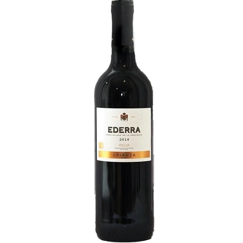 Вино Ederra Crianza, DOC, Rioja, 13,5%, червоне сухе, 0,75 л (PRV8411543111825)