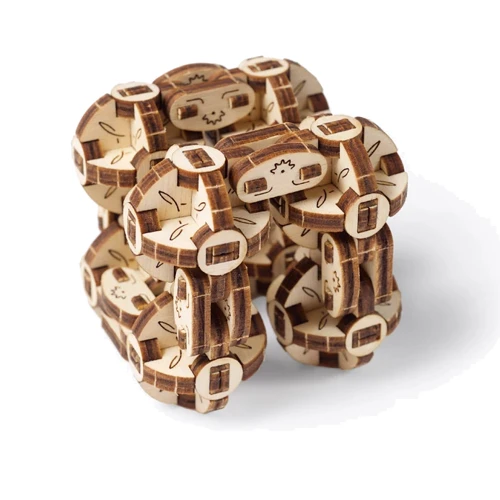Механічний 3D пазл UGEARS "Сферокуб" (70049)