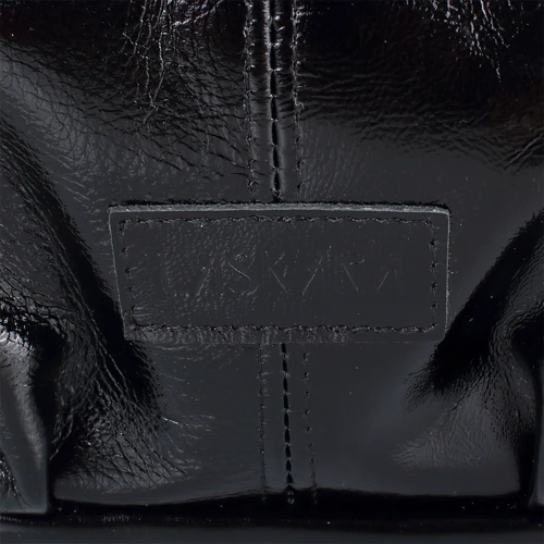 Женская сумка хобо Laskara черная (LK-DM230-black-glossy): Тип Сумки