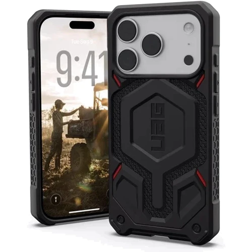 Чехол для iPhone Urban Armor Gear UAG Monarch Pro Magsafe Kevlar Black (114513113940) for iPhone 17 Pro