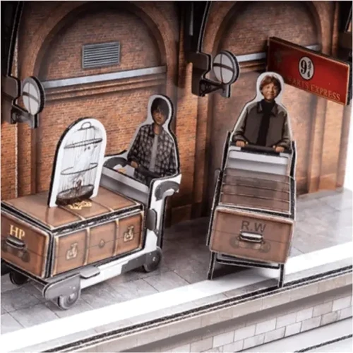 Пазл 3D Geekach Games Хогвартский Экспресс (Hogwarts Express Set 3D puzzle) 4dpuz001 фото 5