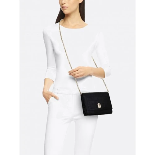 Жіноча сумка крос боді Furla 1927 Mini Crossbody 18 чорна (1048407): Тип Сумки