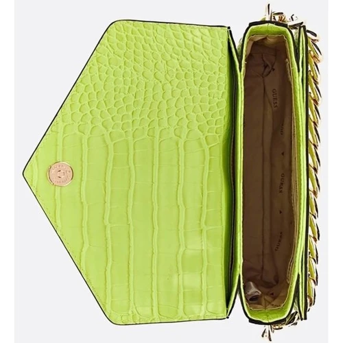 Женская сумка-сэтчел GUESS RETOUR TOP HANDLE FLAP лаймовая (HWCG8664200-LIM): Тип Сумки