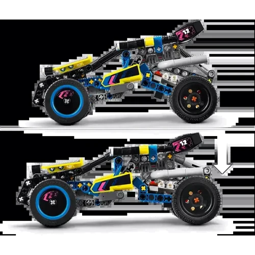 Конструктор LEGO Technic Позашляховик баги для гонки 219 деталей (42164) фото 6