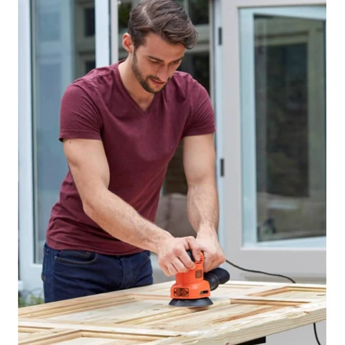 Вібраційна шліфувальна машина Black+Decker BEW200 UA фото 7
