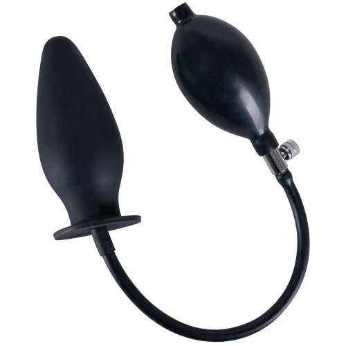 Анальная пробка Orion True Black Inflatable Anal Plug