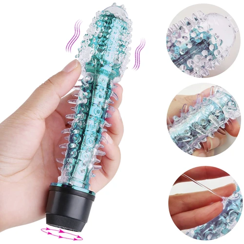 Гелевый вибратор NDS 0269-4 ААА-2 Light Тurquoise (23247)