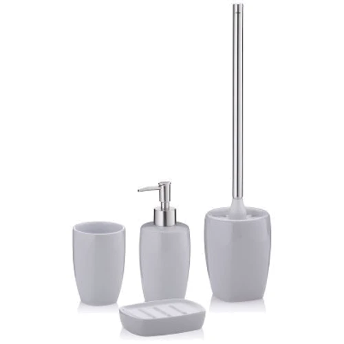 Стакан для зубных щеток KELA Landora серый 10.5х7.5 см (20406)