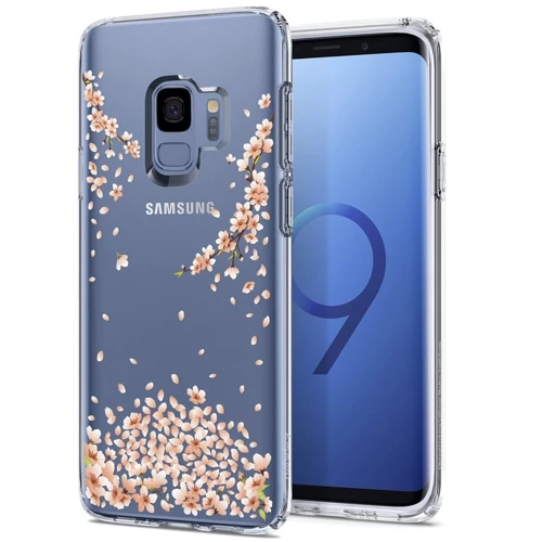 Чохол для телефона Spigen Liquid Crystal Blossom Crystal Clear (592CS22827) for Samsung G960 Galaxy S9: Колір малюнок