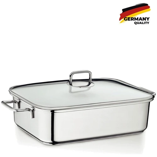 

Сотейник Kela Ivo 44х27см, 5.8л с пароваркой (12400)