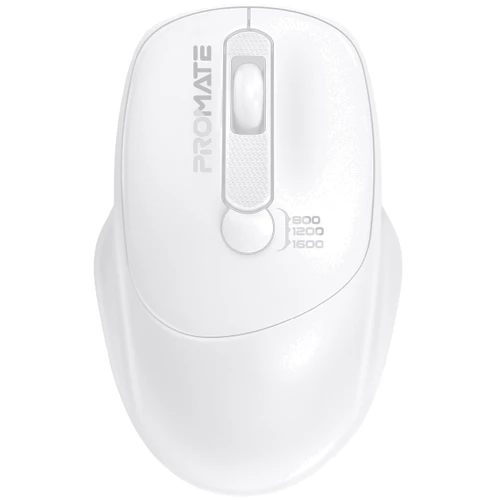 Мышь Promate UniGlide Wireless White (uniglide.white)