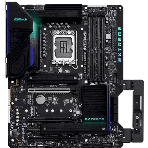ASRock Z690 Extreme: Оперативная память 4xDDR4 5000+ МГц, до 128 ГБ