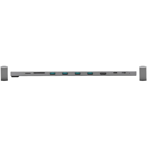 Адаптер Trust Adapter Dalyx USB-C to 2xUSB-C + HDMI + 4xUSB + SD / TF Grey (23772_TRUST): Інтерфейс підключення USB-C