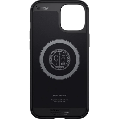 Чохол для iPhone Spigen Mag Armor Black (ACS01864) for iPhone 12 Pro Max фото 7