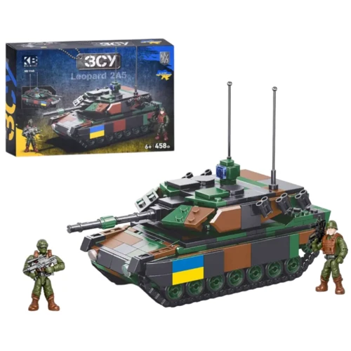 Конструктор LimoToy танк Leopard 2A5 458 деталей (KB 1145): undefined undefined